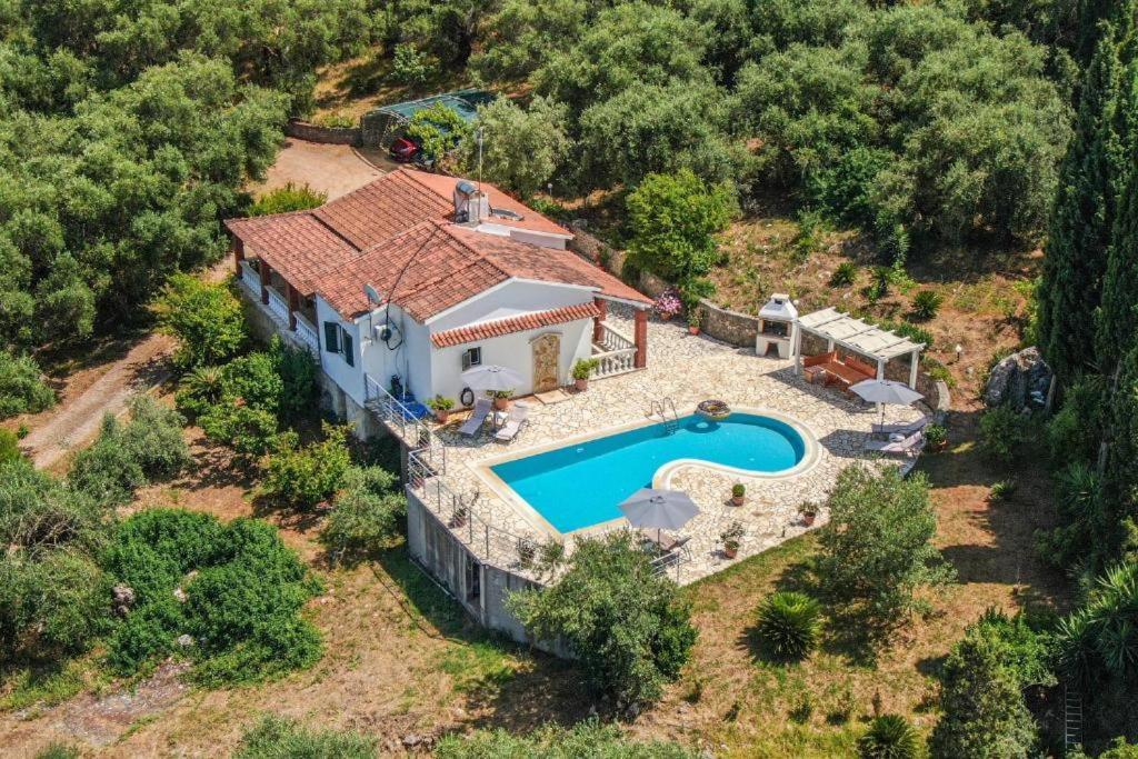 Villa Olive Grove And Sea View Agios Spyridon  Exterior foto